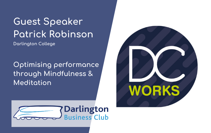 Darlington Business Club Guest Speaker Patrick Robinson Darlington College