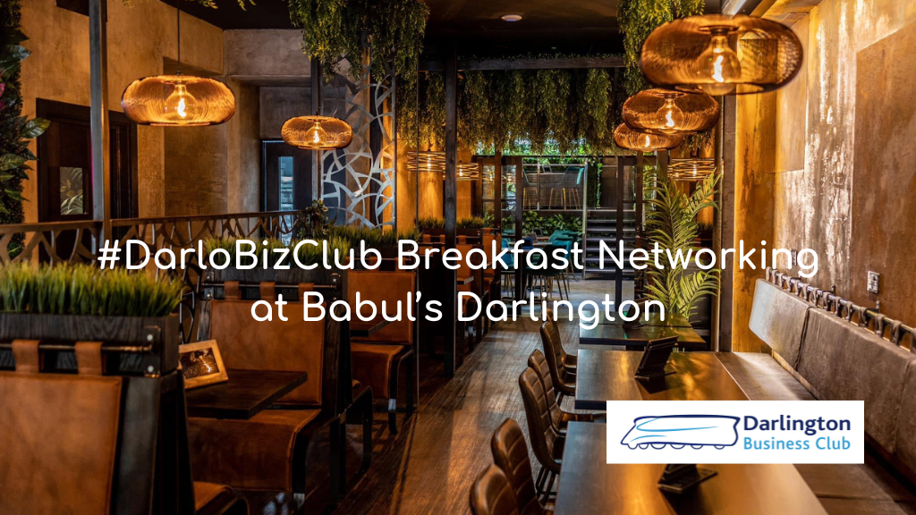 #DarloBizClub Networking Breakfast // January 2024